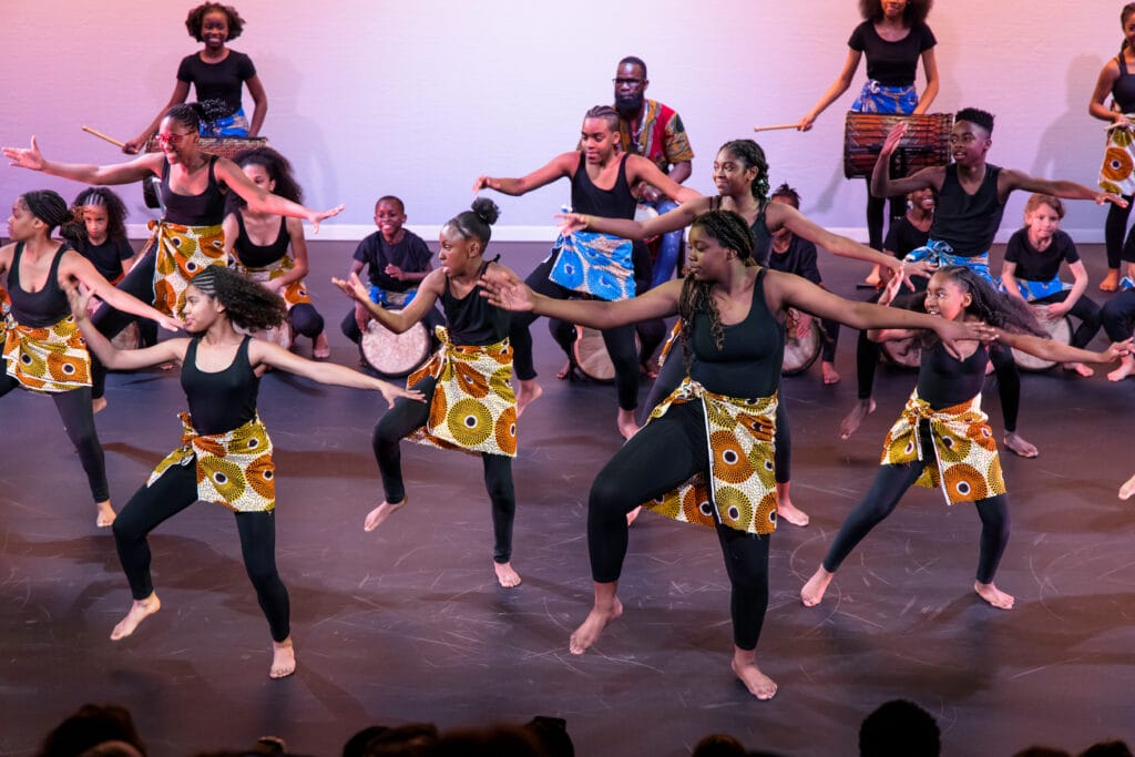 Wandsworth community performing during RAD Community Day at the RAD headquarters