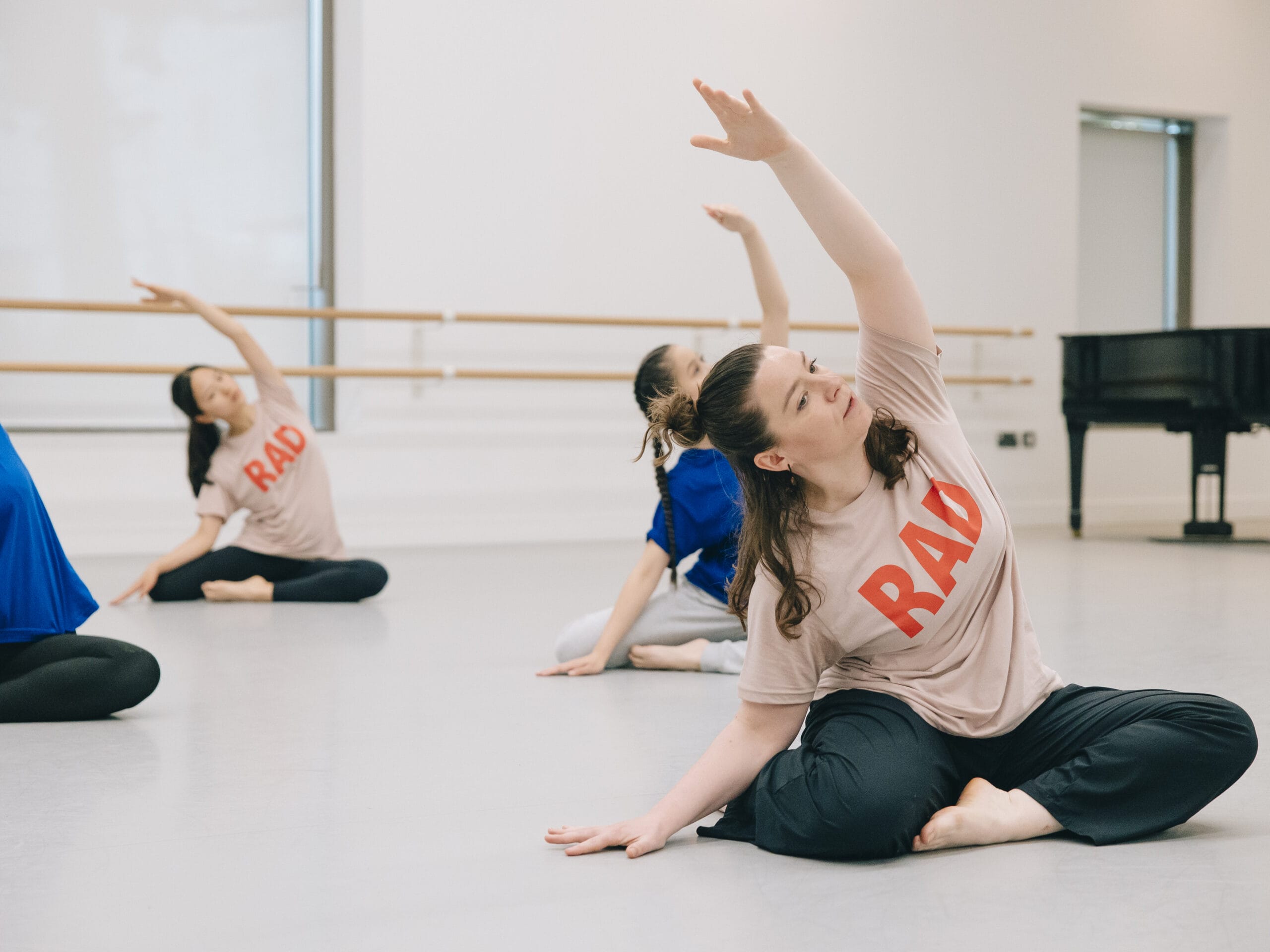a contemporary dance classes at the RAD headquarters