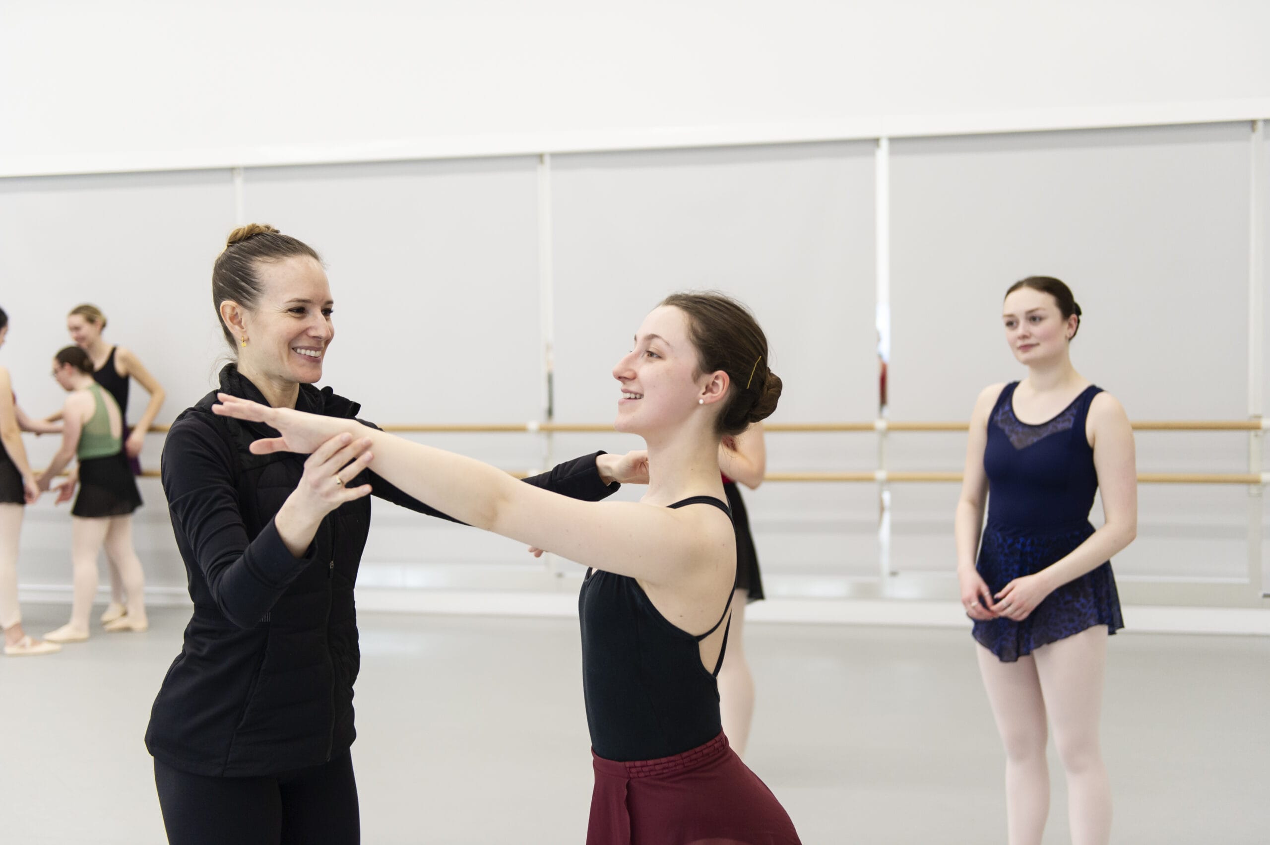 RAD faculty and staff for students learning about dance teaching