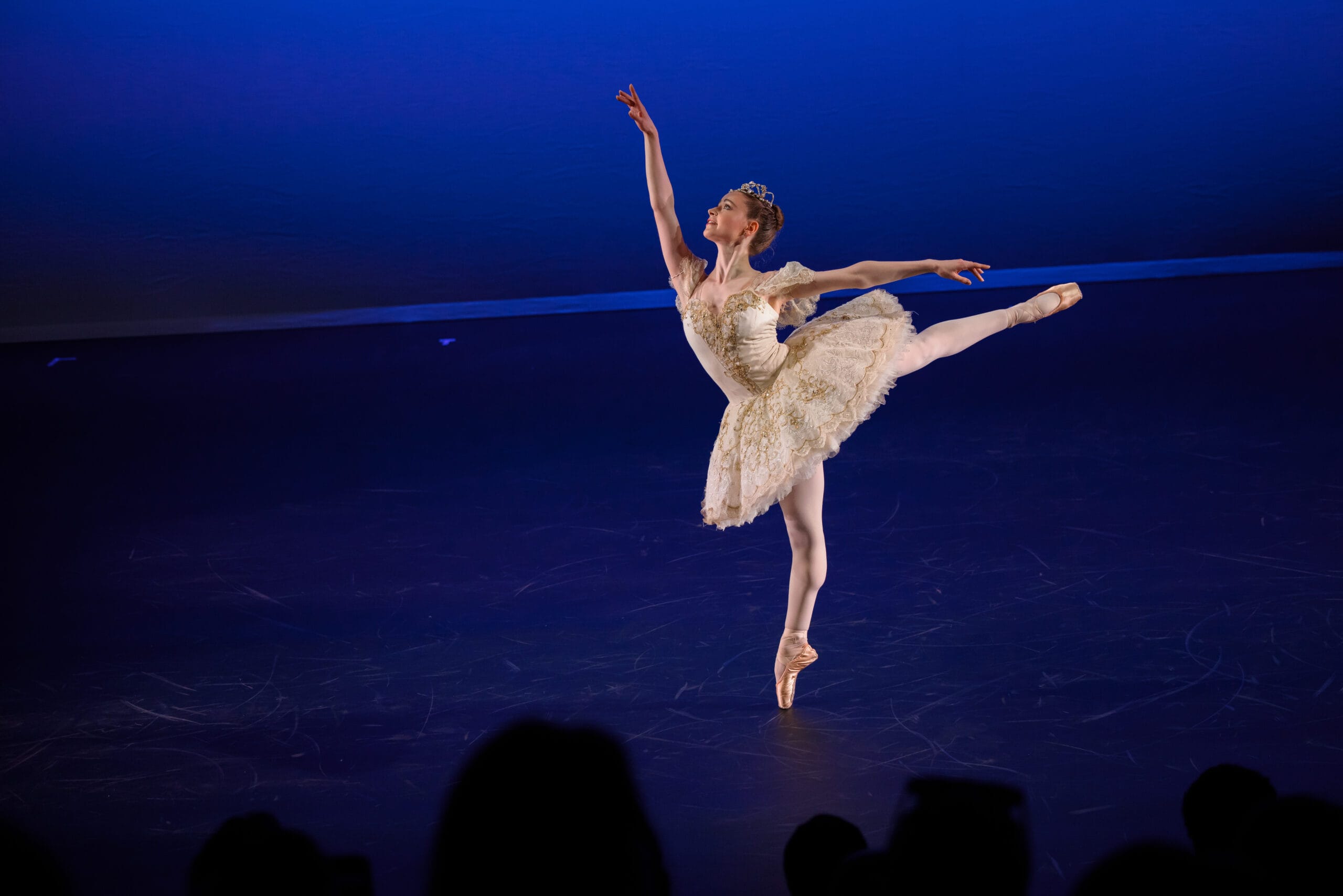 Professional dancer performing at RAD HQ studio theatre