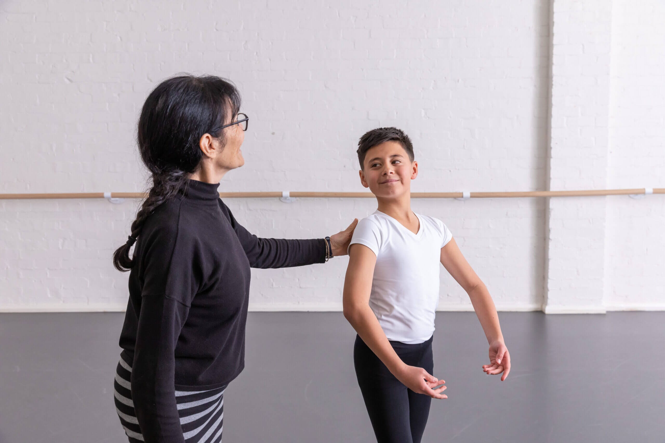 RAD registered teacher teaching a student