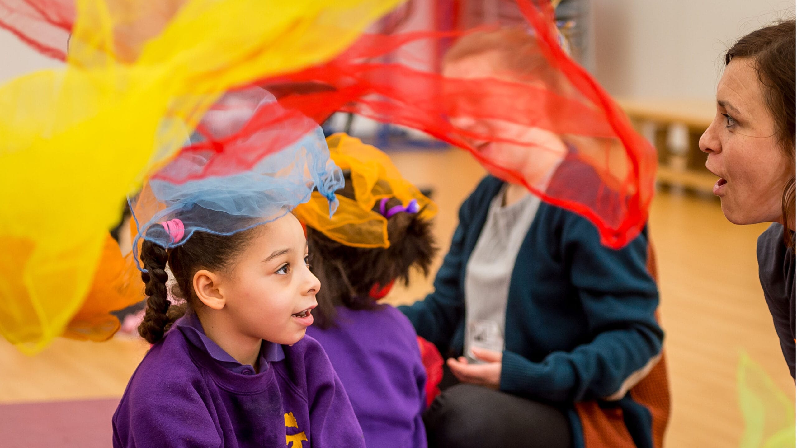 Little girl participating in RAD RADiate programme
