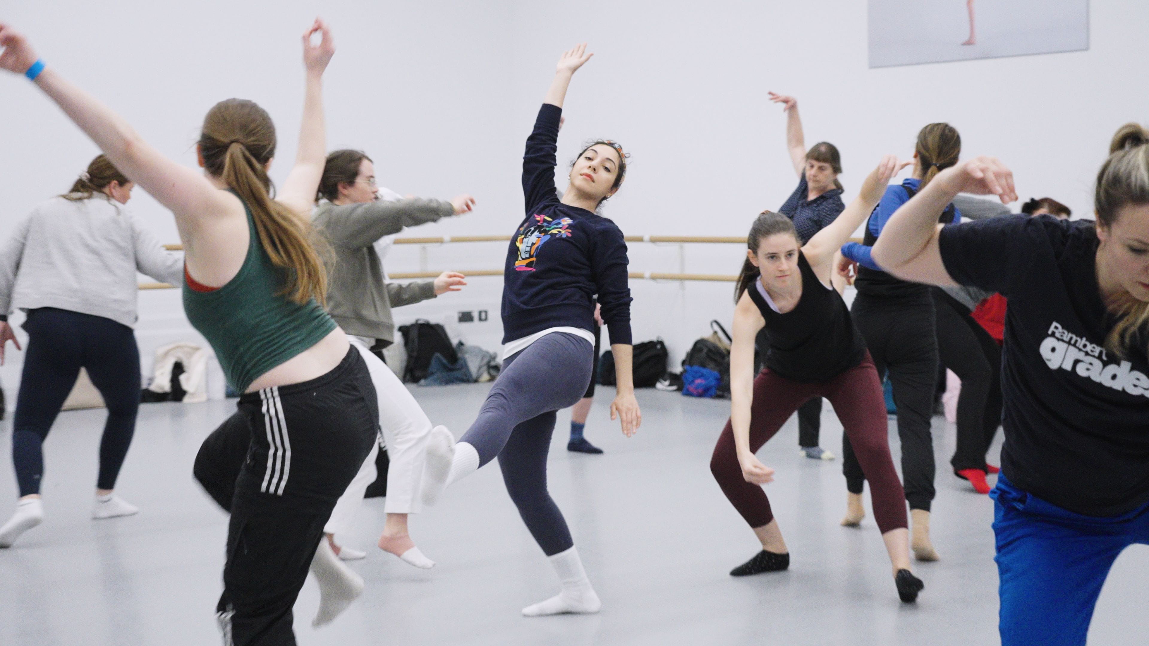 rambert grades contemporary class members day 2023