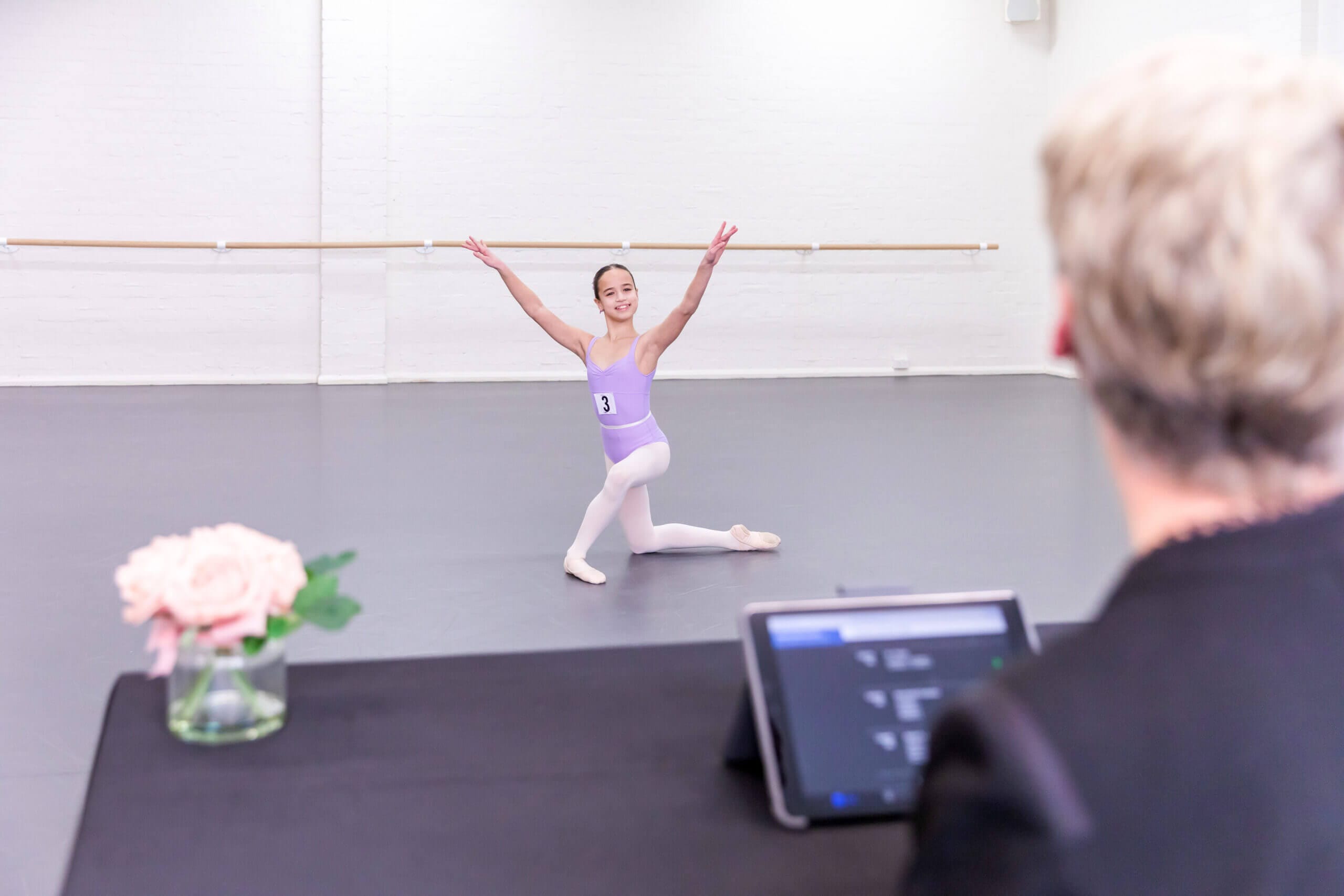 a student taking RAD exams