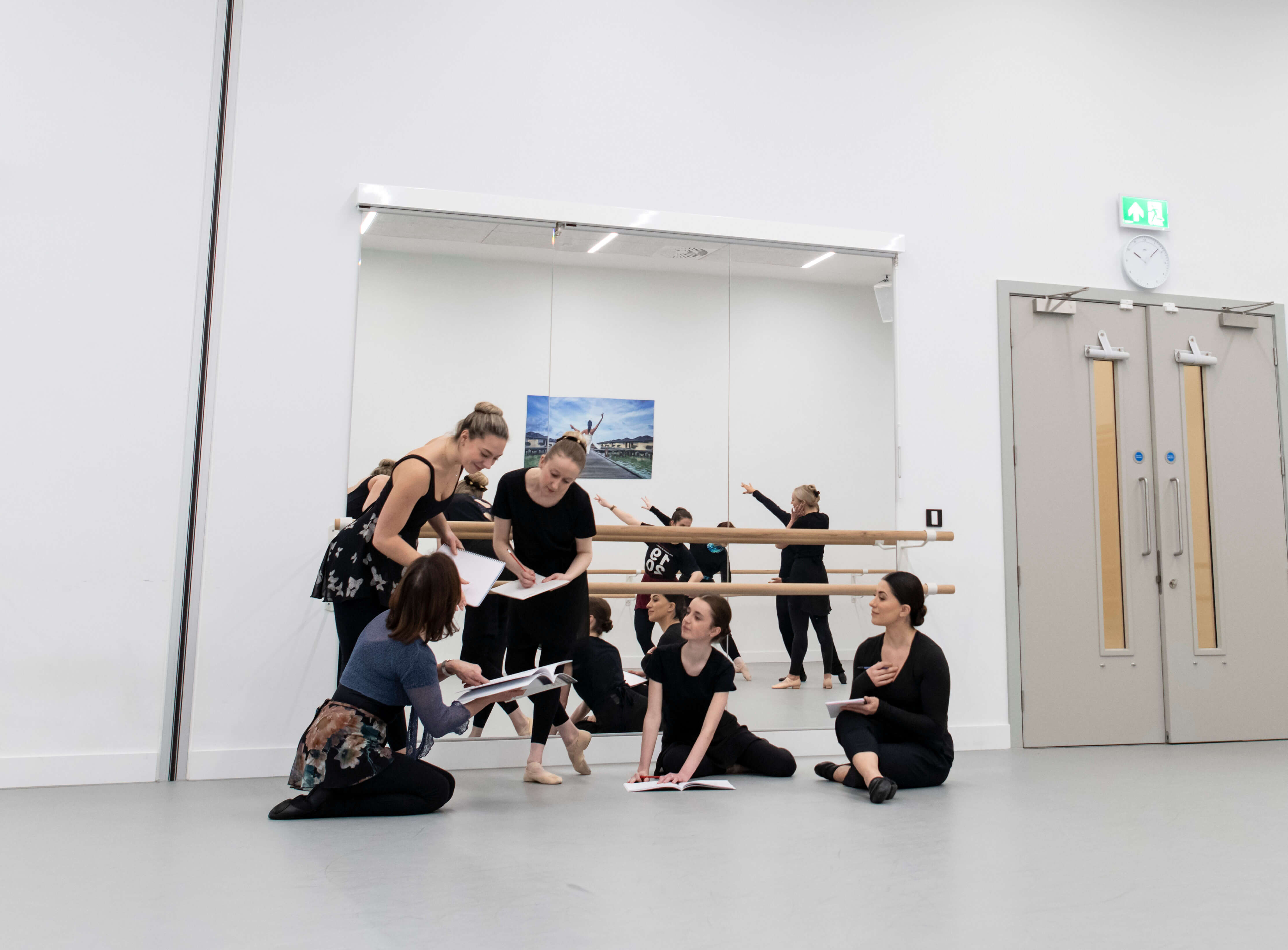 students attending RAD Dance teacher training