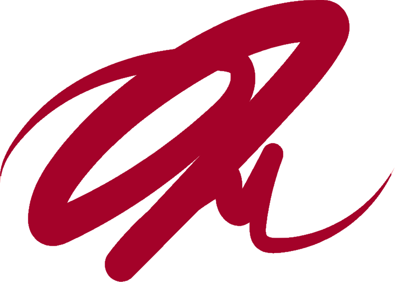 RAD maroon flourish